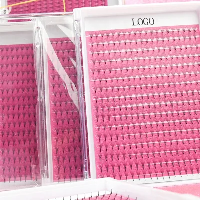 Eyelash Manufacturers Custom Long Stem Pre Made Fans Best Selling Pre Made Lash Fans Premade Fans