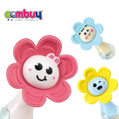 Toddler Newborn Music Shaking Cute Flower Rattle Teether Toys