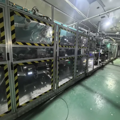 Factory Inspection Baby Diaper Making Resilience Waistband Diaper Making Machine Used Baby Diapers Manufacturing Palnt
