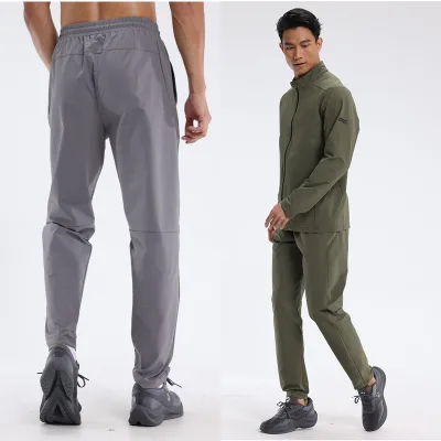 Quick-drying Men's Outdoor Mountaineering Windproof Running Fitness Yoga Leisure Training Long Pants