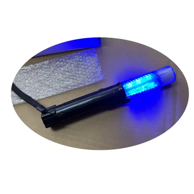Rechargeable Multifunction LED Traffic Baton with Laser Whistle