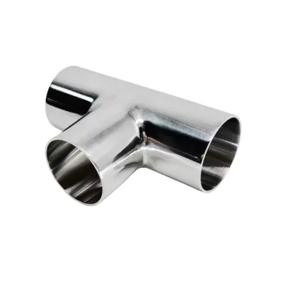 Custom Stainless Steel Tee Pipe Fitting 316L Engineering Project Equal Tee OEM ODM Factory Direct Supply