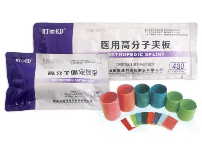 High-Polymer Fixation Bandage, Orthopaedic Casting Tape, Orthopedic Medical Consumables