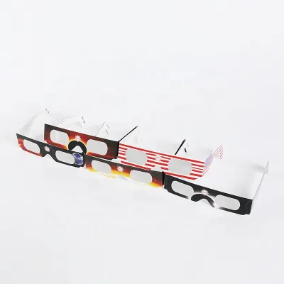 On AAS's Approved Vendor List NASA Confirmed ISO Certified Solar Eclipse View Glasses
