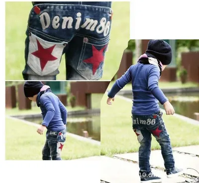 Wholesale Cotton Children Long Kids Hot Denim Pants From China Suppliers