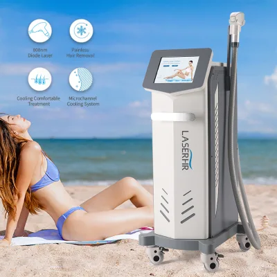 DIMEI CE Approved New Products 808nm Diode Laser Blonde Hair Removal Machine for Business