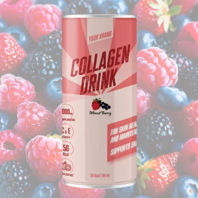 High Quality Nutraceutical Products Manufacturer Room Temperature Storage Ready to Drink Functional Drink Collagen Drink