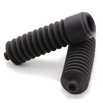 rubber bellows dust cover rubber bellow black connector dust rubber cover