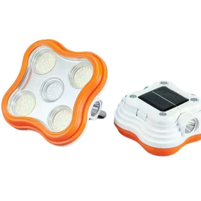 High Quality Multifunction Solar LED Emergency Lamp Rechargeable LED Lantern for Outdoor Camping Lighting