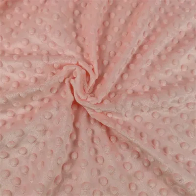 White Minky Blank Dot Blanket 100% Polyester Minky Dot Fabric Sublimation Minky Dot Blanket Fabric