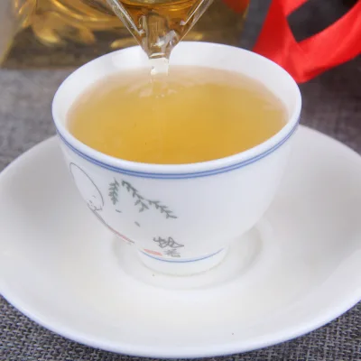 New Style Gourd Shape Shen Puer Tea Handmade Raw Pu'er Health Compressed Tea Royal Da Xue Shan Pu Er Shen Cha 500 Gram Per Pcs