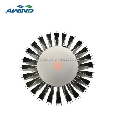 High Quality 200w 200watt Led Cob Ir Heat Pipe Heat Sink High Power Aluminium Profile Round Heatsink Active Cooling