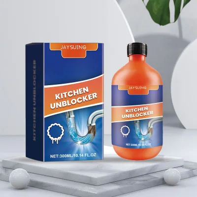 Kitchen Bathroom Drain Cleaner Unblock Toilet Drains Cleaner Odorless Pipe Unblocker Cleaner Solution