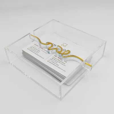 Clear Table Towel Holder Flat Napkin Holder Acrylic Guest Tissue Clear Beverage Napkin Holder Square Rectangle for Dinner