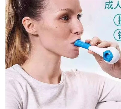 Popular Sports Entertainment Hot-Sale Breathing Trainer Lung Exerciser Free Resistance Oxygen Flow Adjustable Kid Ball