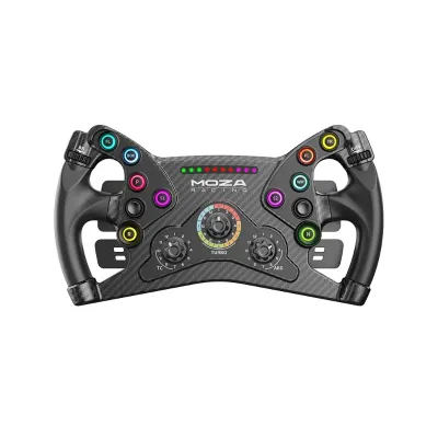 MOZA Racing KS Steering Wheel 300mm Butterfly Style GT Wheel With Programmable Short Travel RGB Buttons