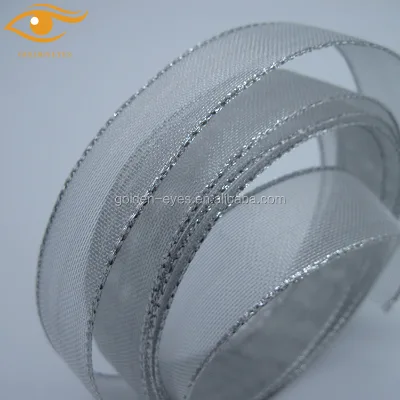 Best Seller Christmas Wired Organza Ribbon for UK