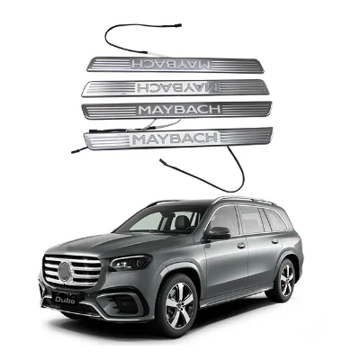 Applicable for Mercedes Maybach GLS with External Threshold Strip and Threshold Decoration Outside Door Strip