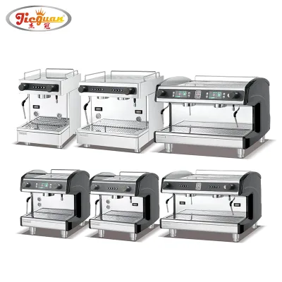 Commercial  Conter TOP Stainless Steel Italian Semi-automatic Expresso Coffee Machine with Double Boiler Mini Coffee Machine