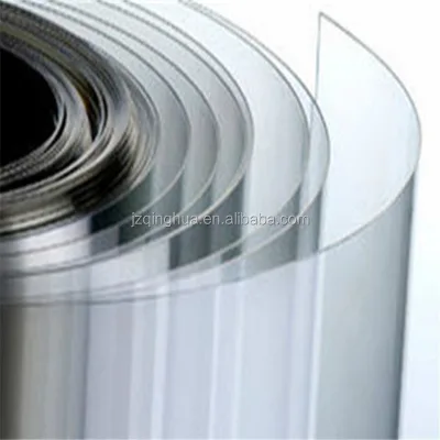 Flexible PVC Transparent Plastic Sheet 0.8mm Color Roll Jizhou Qinghua Qhpvc-0031 Molding Service
