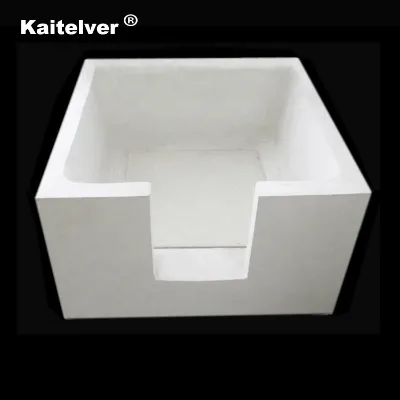 Castable Refractory Material Aluminosilicate Filtration Box and Filter Bowl for Aluminium Casting