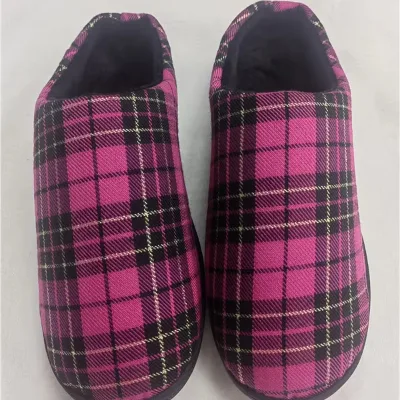 Womens Satin slippers Indoor House slippers Soft Bedroom slippers