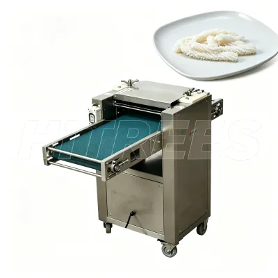 Hot Sale Squid Cutter in Spain and Italy Seafood Industry