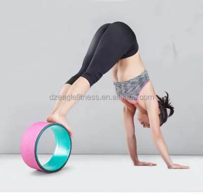 Yoga Wheel Customized Wheels Pain Relief Stretching Back Rollers Pilates Muscle Relaxation Roller Wheel