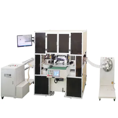 High Precision Roll To Roll CCD Vision Alignment Die Cutting Machine For Membrane Switch