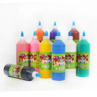 Skin Friendly Washable Kids Diy Watercolor Paint Set ,poster Paste Paint