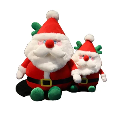 Factory Custom High Quality Christmas Gift Doll Design Custom Santa Claus Plush Toy