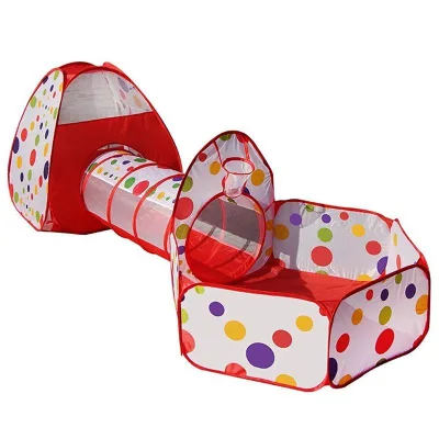 Kids Playpen Tent Tunnel Combination