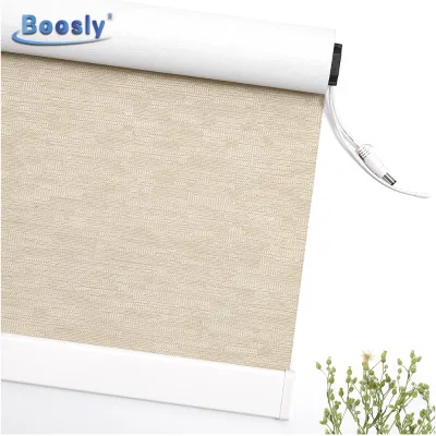 Blackout Fabric Polyester Shades Remote Wi-Fi App Control Curtain Factory Low Price High Quality Roller Blinds