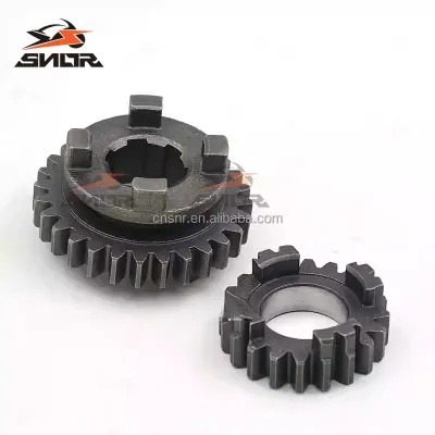 SNOR Wholesale CTX200 CG125 CG150 CG200 5-speed Main and Auxiliary Gears Shafts Motorcycle Gears and Shifts 19T 24T