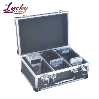 Aluminum Coin Storage Case for Slab Coin Holders Custom Coin Slab Holder Storage Collection Case