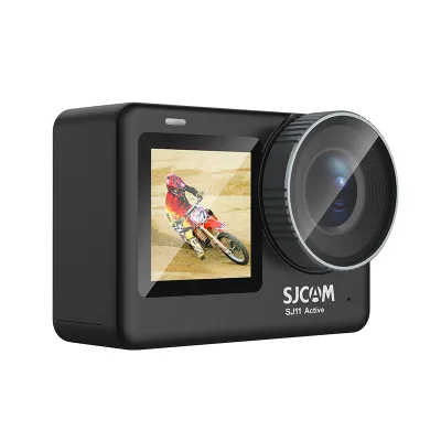 SJCAM SJ11 Active Dual Screen 4K Action Camera 2.33'' 4K 20MP Wifi 16ft Waterproof Camera with Six-axis Gyro Stabilization