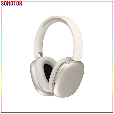 Active Noise-canceling Wireless Bluetooth Headphones with Long Battery Life for Mobile Games Travel