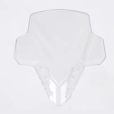 300 Transparent PC Anti-fog Thickened Motorcycle Extension Windshield Screen Windshield Motorcycle