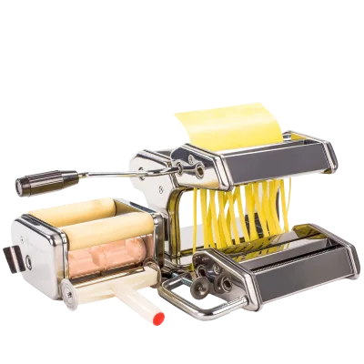 Multifunctional Manual Noodle Cutter Set (4 in 1) by Shule -Includes Spaghetti, Fettucini,  Ravioli