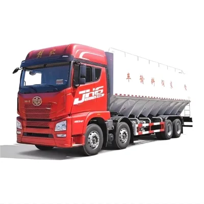 Faw Heavy Duty 6x4 Bulk Feed Transport Truck New Euro 5 Emission Manual Transmission Diesel 25000 GVW Made in Hubei China