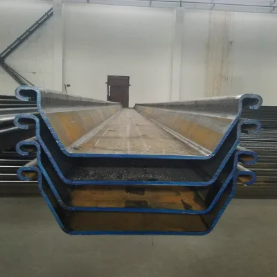 Factory Chinese Supplier Cold Rolled Z Shaped Metal Pilings Steel Sheet Pile