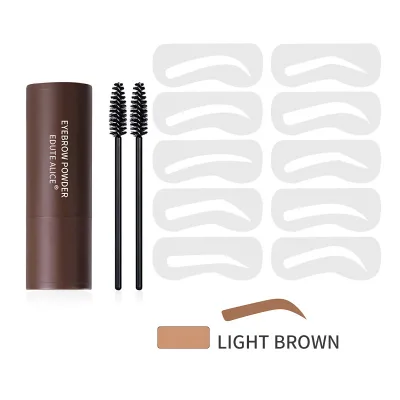 Hairline Finishing Powder Modify Eyebrow Shaping Powder Stencil Makeup Contour Powder Brow Stamp