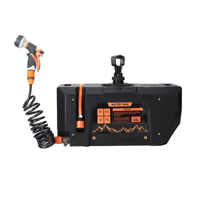 24L Water Storage Tank Outdoor Water Jug Water Bucket with Spigot for Travel