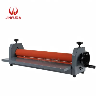 Labor Saving Hand Wheel Cold Laminating Machine 1000mm Extra Large Coating Width for Posters