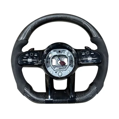 Factory Hot Sale Customization Smooth Leather Steering Wheel for Audi A3 A4 A4L A5 A6L Q3 Car Steering Wheel