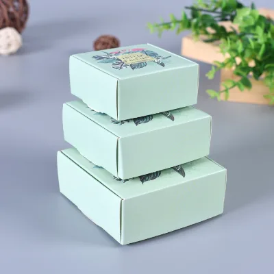 Square Paper Box for Cosmetics Gifts Package