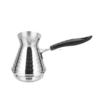 New 6pcs Coffee Warmer / Stainless Steel Milk Cup with Handle