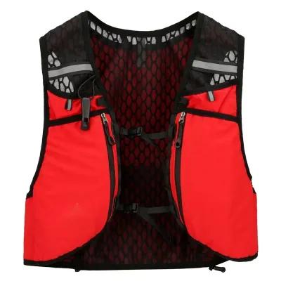 Custom Lightweight Nylon Running Vest Waterproof Reflective Sports Outdoor Bag with Adjustable Phone Holder for Run Cycle Hike