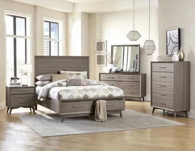 Best Seller Nordic Style Double Storage Bed With Moisture Resistant and Waterproof for Resort Villa