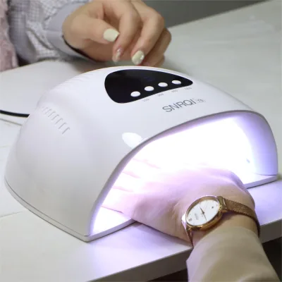 T5 Wholesale Electric & Battery-Powered Nail Lamp with Multiple Timers for Gel Nail Drying and Nail Art for Salon Professionals